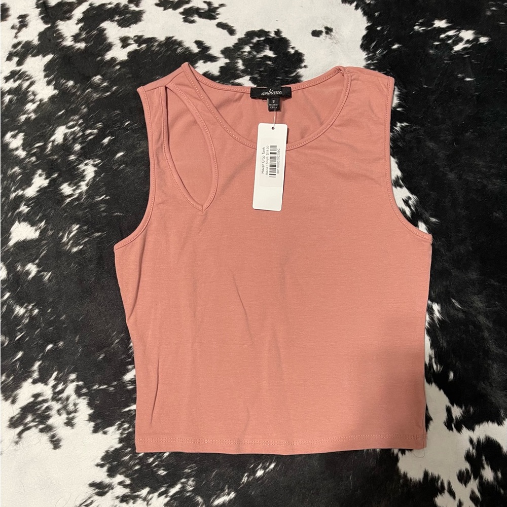 NWT Ambiance Cropped Tank